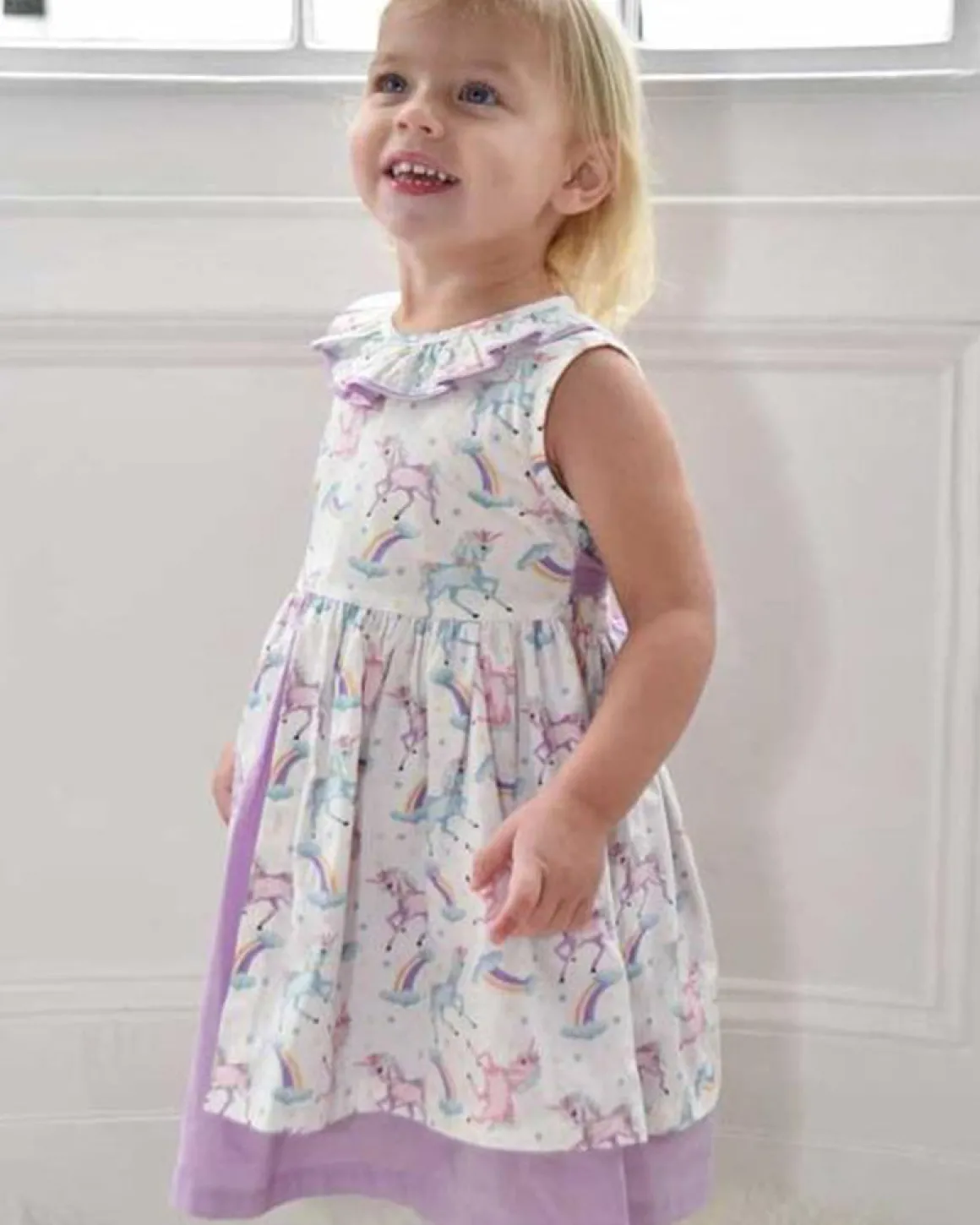 Powell Craft | Unicorn Pinafore Dress