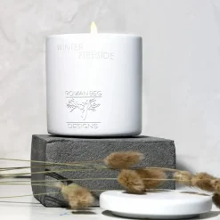Rowan Beg Designs | Winter Fireside Candle | Small