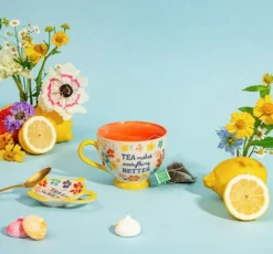 Sass & Belle | Folk Floral Teacup