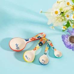 Sass and Belle | Folk Floral Measuring Spoons
