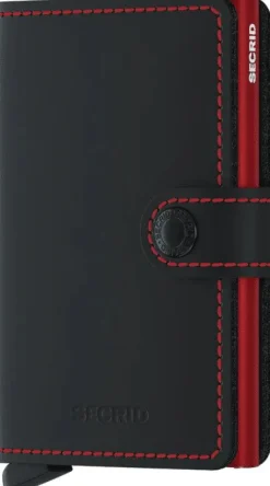 Secrid | Miniwallet - Matte Black/Red