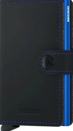 Secrid | Miniwallet - Matte Black/Blue