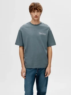 Selected Homme Gib T-Shirt , Stormy