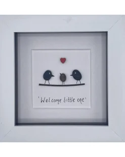Simply Mourne | Welcome Little One Frame- White