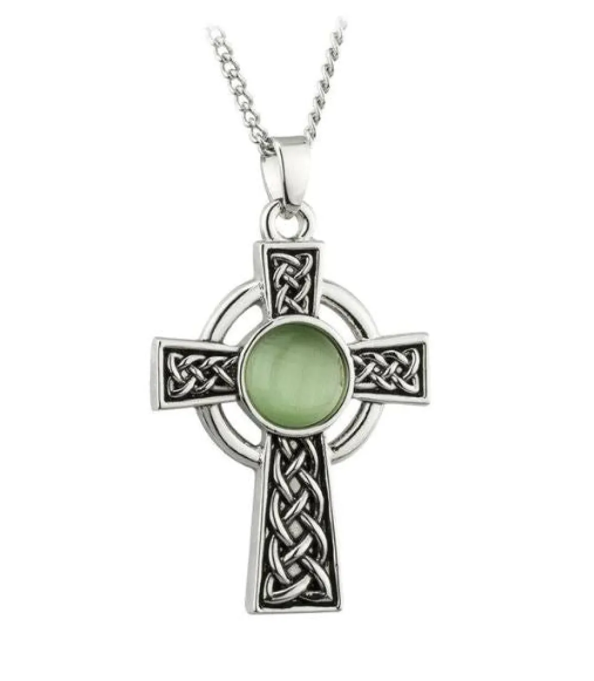 Solvar | Marble Cross Pendant