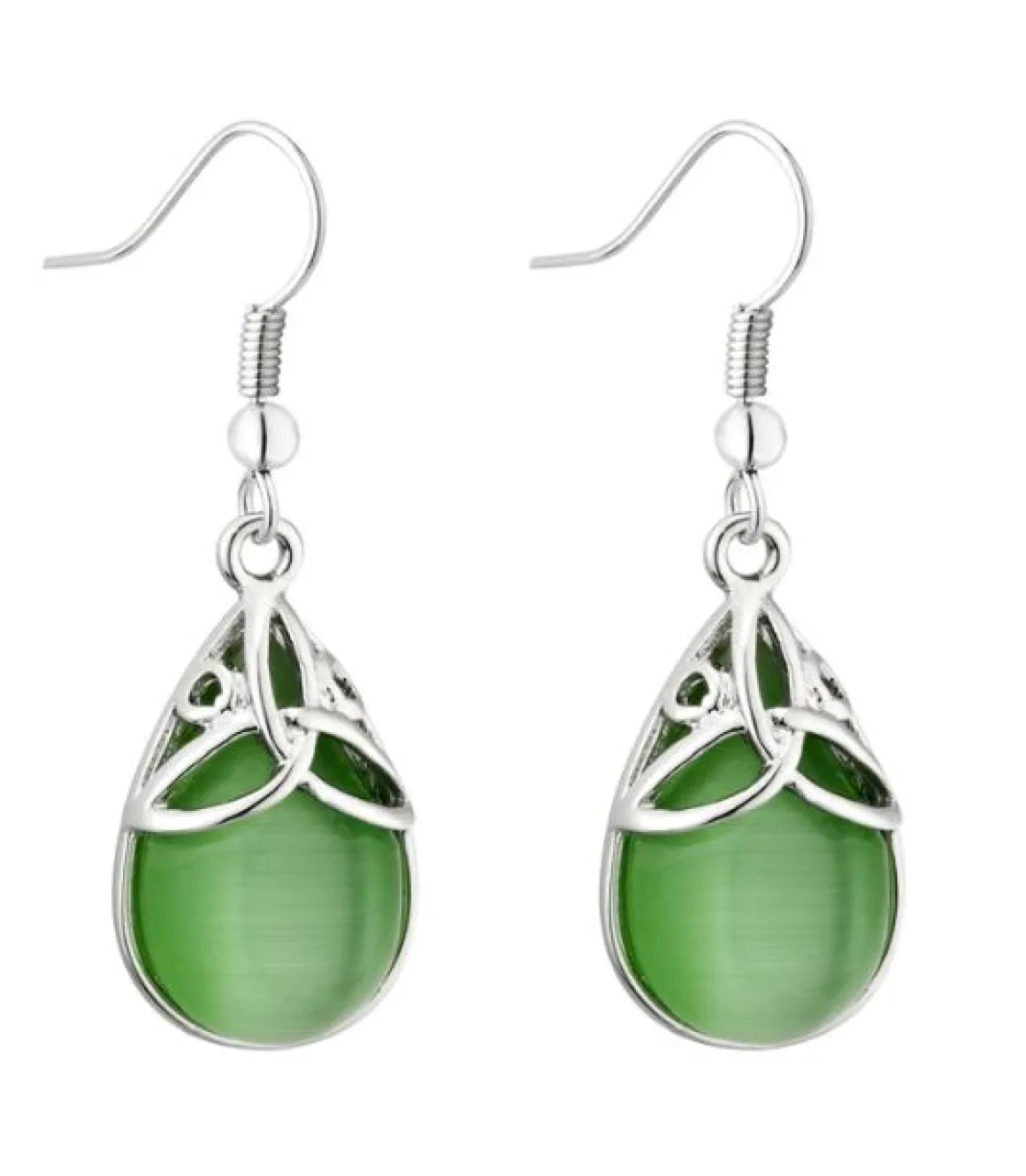 Solvar | Marble Drop Earrings
