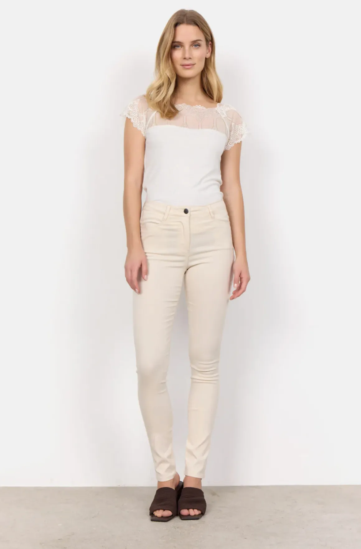 Soya Concept Lilly Trouser , Cream