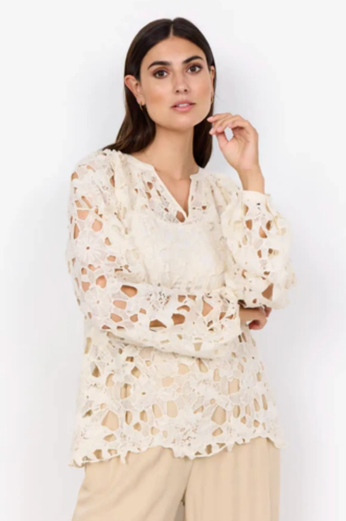 Soya Concept Paja Blouse , Cream