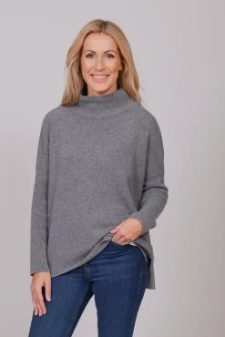The Wool Co Cashmere Blend Knit , Graphite