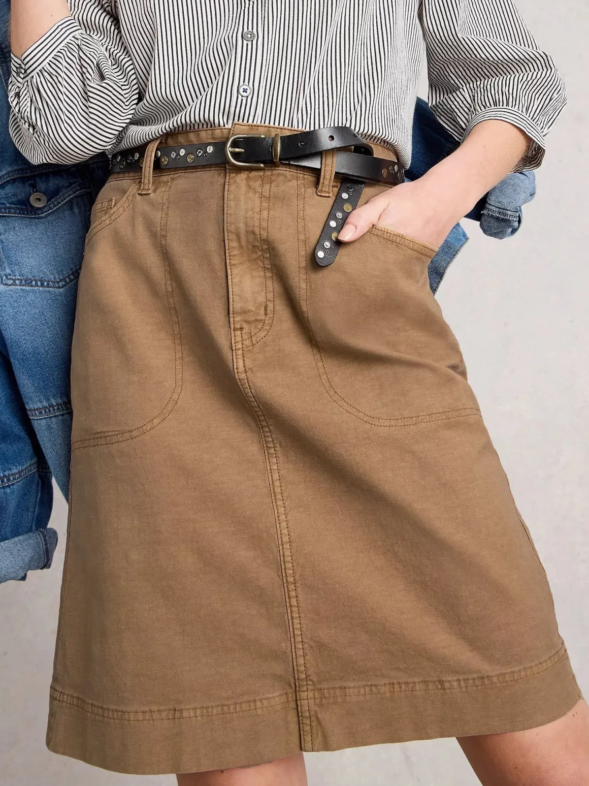 Tia Chino Skirt