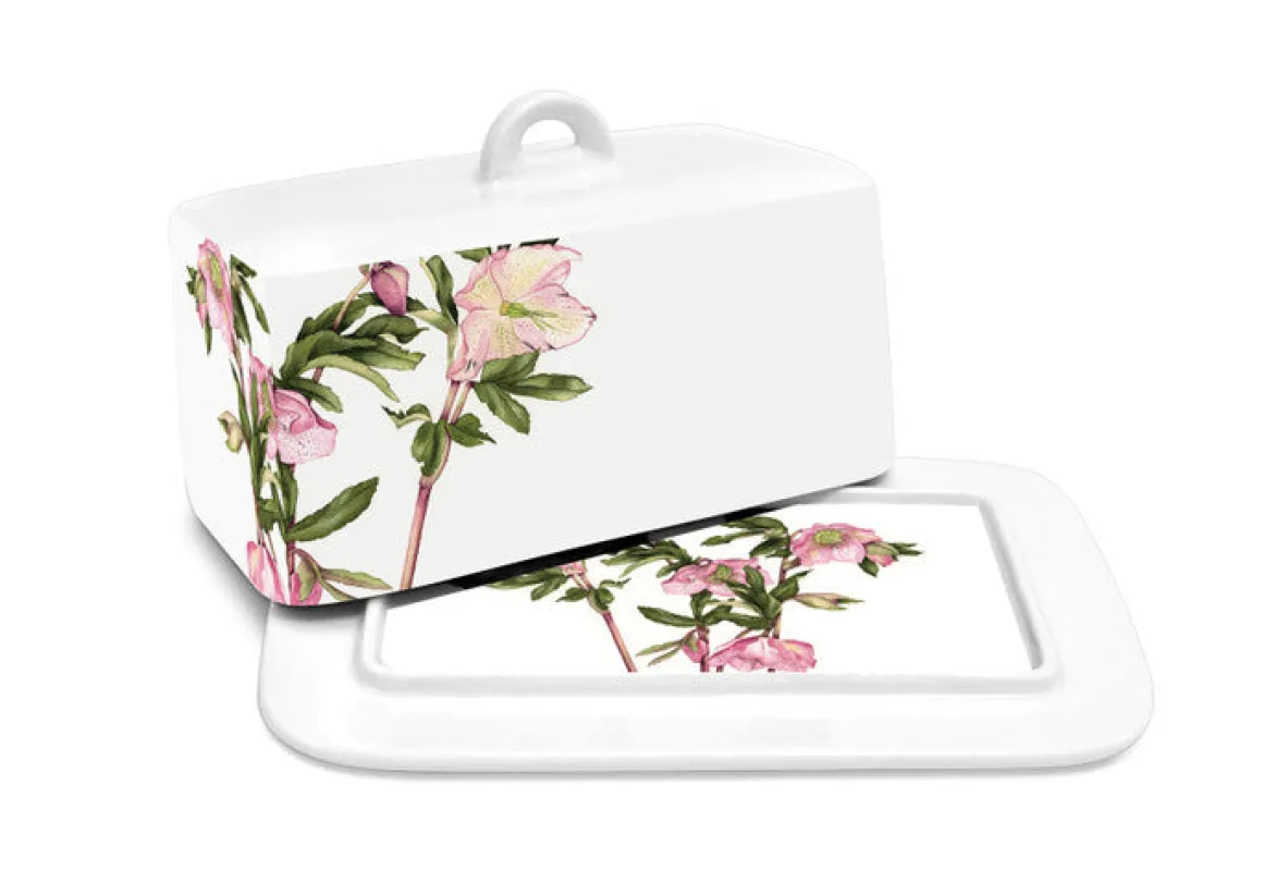 Tipperary Crystal | Botanical Studio - Butter Dish