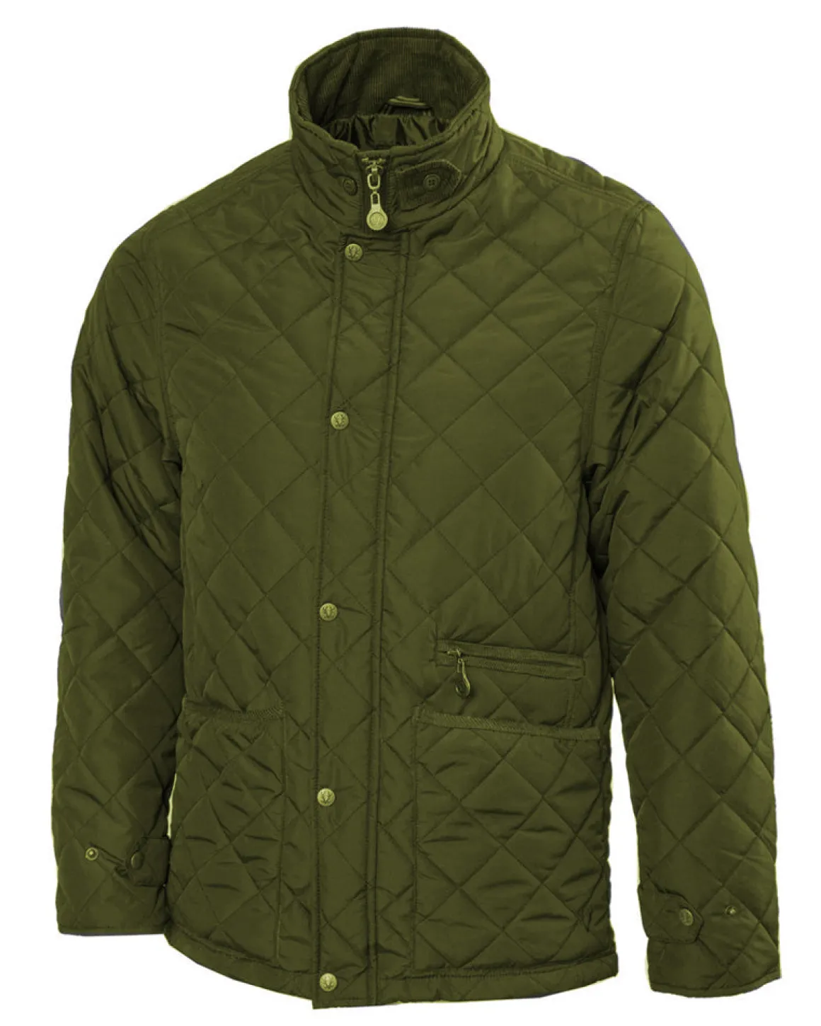 Vedoneire | Quilted Men's Jacket | Green