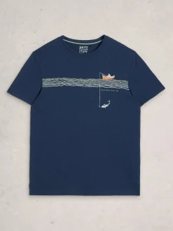 White Stuff Abersoch Boat Fishing T-Shirt