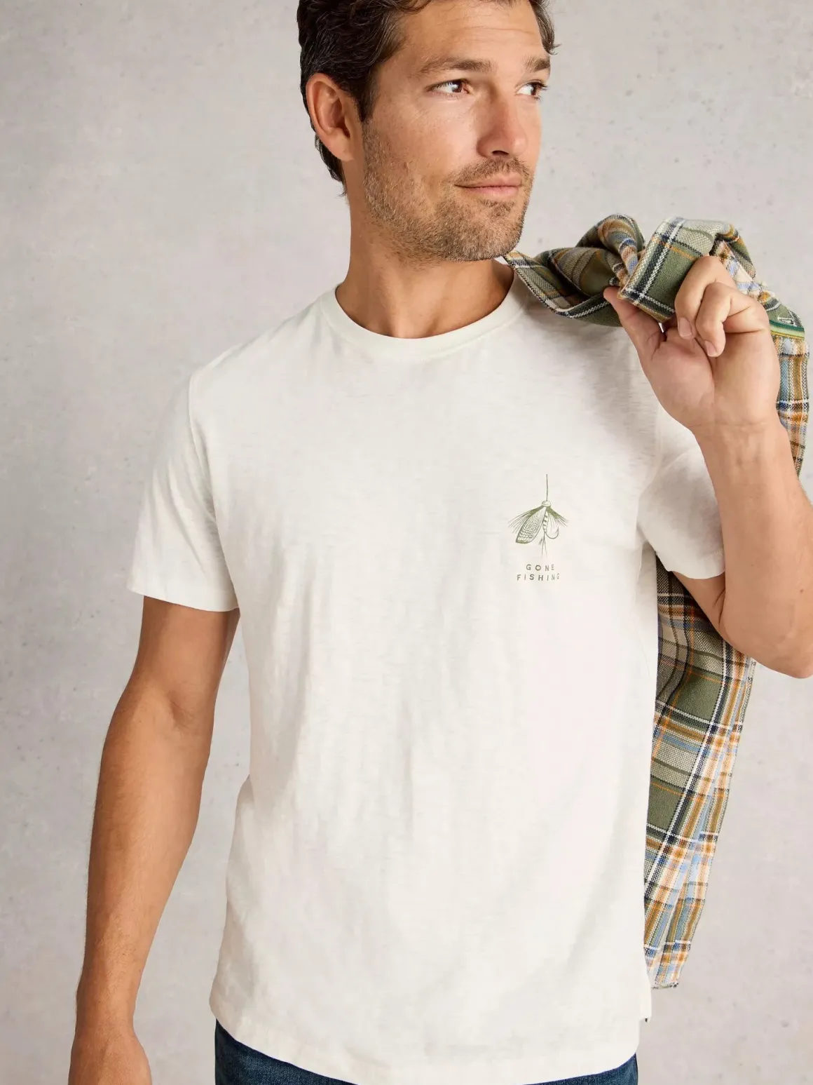 White Stuff Gone Fishing T-Shirt