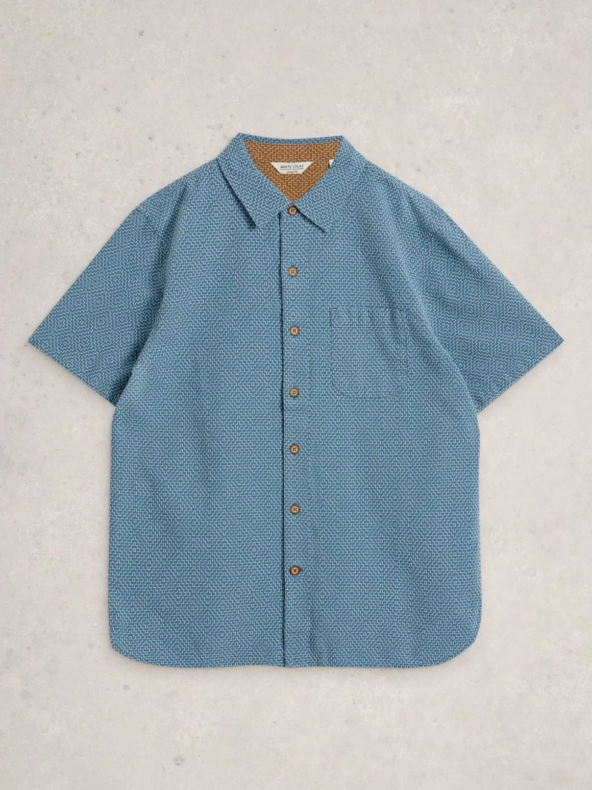 White Stuff Tile Stitch T-Shirt